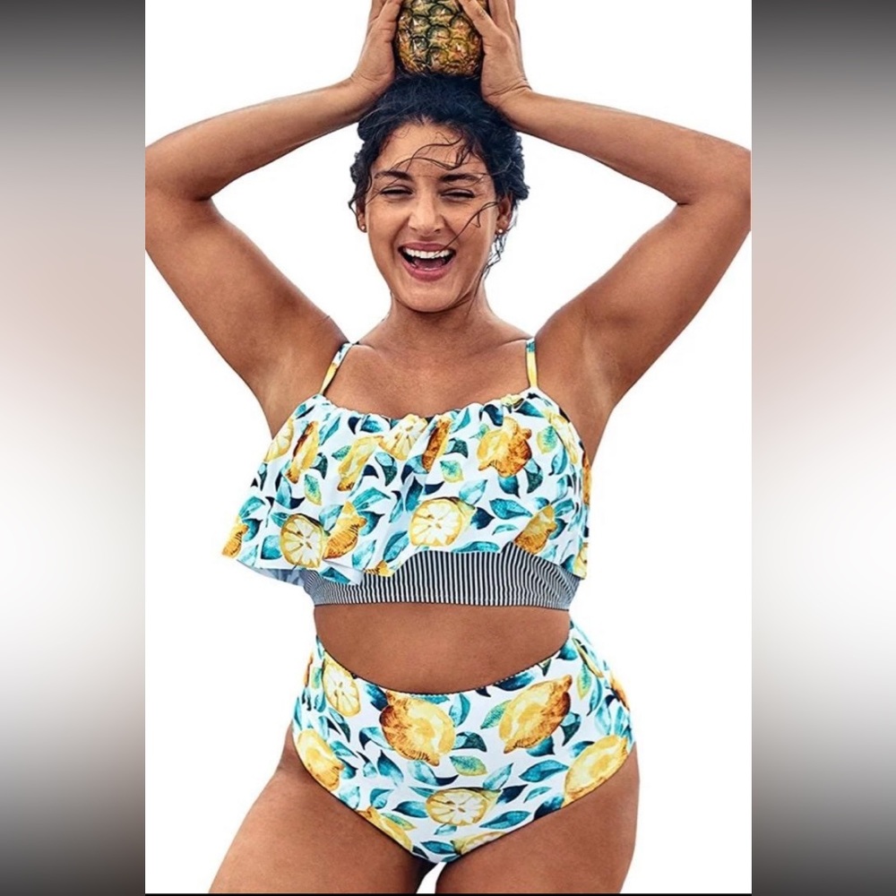 Cupshe lemon swimsuit